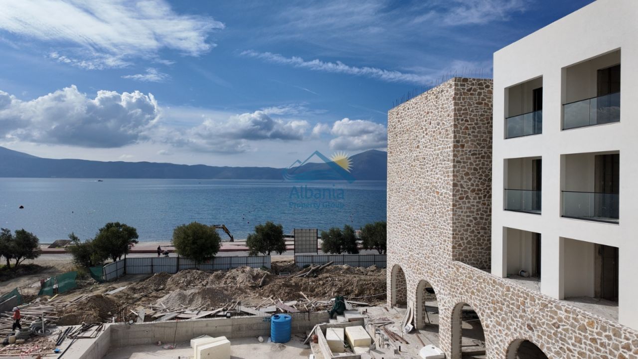 Albania Real Estate For Sale In Vlore, Located In A New Building With Swimming Pool, Just Next To The Beach